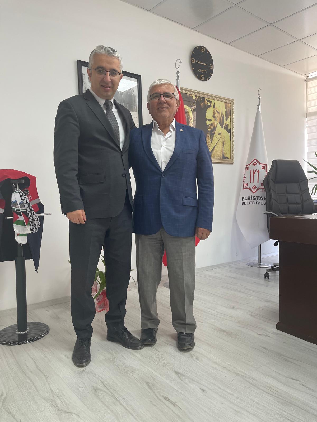 Depremzede Engelliler İçin Ortak Çözüm Arayışı: TSD Genel Başkanı Şükrü Boyraz' dan Elbistan Belediye Başkanı'na Ziyaret! Depremzede Engelliler İçin Ortak Çözüm Arayışı: TSD Genel Başkanı Şükrü Boyraz' dan Elbistan Belediye Başkanı'na Ziyaret!