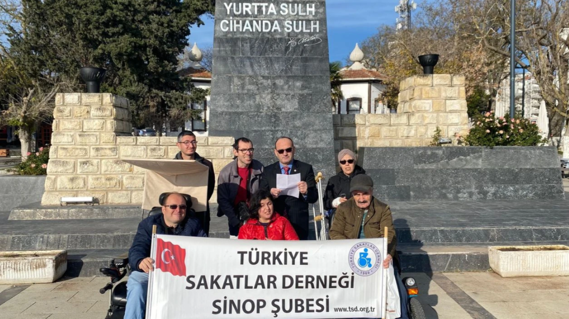 TSD Sinop Şube Başkanı Murat Karagülmez' den Engelli Hakları Tepkisi!